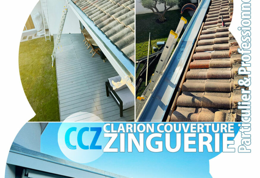 chêneaux en liaison avec vos gouttières travaux et entretiens de zinguerie couverture Clarion Couverture Zinguerie Toulouse Occitanie Toulouse, Castres, Montauban, Blagnac, Balma