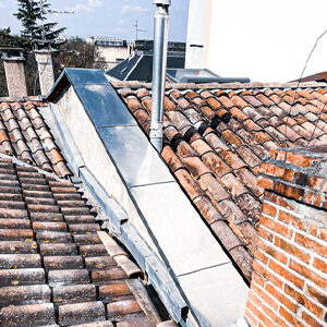dessus de mur en zinc étanchéité toiture couverture en zinc Clarion Couverture Zinguerie Toulouse Occitanie Toulouse, Castres, Montauban, Blagnac, Balma