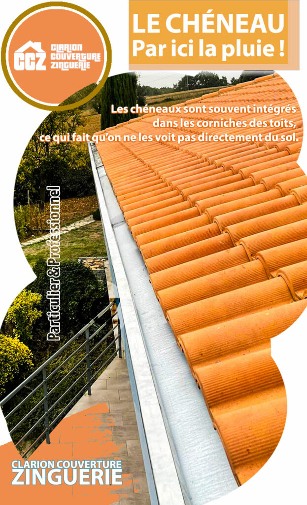 chéneau étanchéite toiture isolation Blagnac Colomiers Tournefeuille-Clarion Couverture Zinguerie