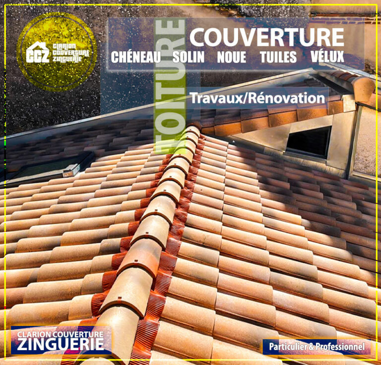 Artisan couvreur zingueur qualifié et réputé sur Colomiers, Blagnac, Mondonville, Cornebarrieu, Beauzelle, Tournfeuille pour tous travaux de réparation, entretien et rénovation de votre couverture