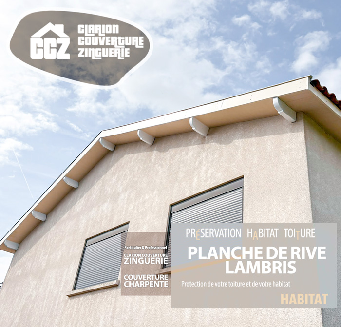 L’habillage Contemporain Et Sans Entretien, Aspect Traditionnel Ou Moderne Pose et rénovation Planche de rive et lambris sur Colomiers, Mondonville, Pibrac, Ausonne, Cornebarrieu, artisan charpentier et couvreur spécialiste de votre toiture